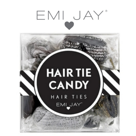 Anthropologie Accessories - 🆕️ Emi Jay Black Tie Hair tie set